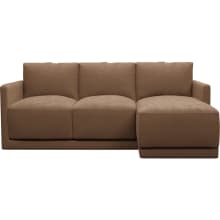 Haven Tribute Chestnut Chaise Sofa - 3 Seater color Tribute Chestnut
