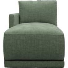 Haven Tribute Dark Jade Left Arm Facing Chaise Module color Tribute Dark Jade