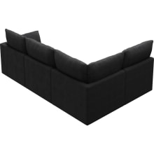 Willow Plaza Flint Grey Corner Sofa - 4 Seater LAF Terminal color Plaza Flint Grey