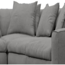 Tully California Slate Modular Sofa - 5 Piece color California Slate