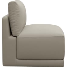 Haven Plaza Natural Armless Sofa Chair Module color Plaza Natural