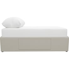 Zenith Kids 1 Storage Drawer Bed Base View Cream color View Cream