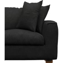 Tully California Charcoal Right Arm Facing Chair Module color California Charcoal