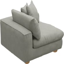 Tully Toorak Pebble Right Arm Facing Chair Module color Toorak Pebble
