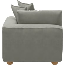 Tully Toorak Pebble Right Arm Facing Chair Module color Toorak Pebble