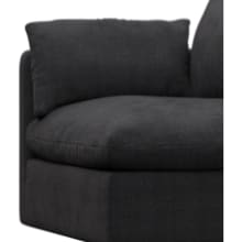 Willow Plaza Flint Grey 1 Seat Left Arm Facing Sofa Module color Plaza Flint Grey