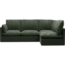 Willow Muse Forest Corner Sofa - 4 Seater RAF Terminal color Muse Forest