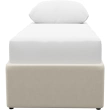 Zenith Kids 1 Storage Drawer Bed Base Alpine Mist color Alpine Mist