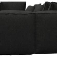Riley California Charcoal Modular Sofa - Arm, 2x Armless, Corner, Right Terminal color California Charcoal