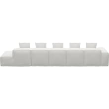 Riley Noa Fog Modular Sofa - 1x Arm, 4x Armless, 1x Right Terminal color Noa Fog