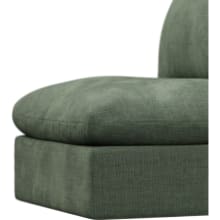 Willow Tribute Dark Jade Armless Sofa Module color Tribute Dark Jade