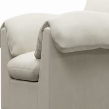 Ludlow Muse Flax Armchair color Muse Flax