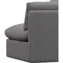 Willow California Slate 1 Seat Right Arm Facing Sofa Module color California Slate
