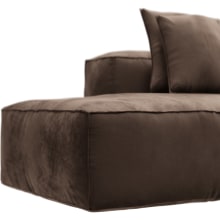 Riley Muse Chocolate Module Terminal Left color Muse Chocolate