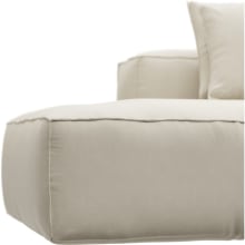 Riley Alpine Mist Modular Sofa - 1x Arm, 4x Armless, 1x Left Terminal color Alpine Mist