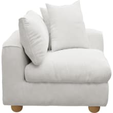 Tully Noa Fog Right Arm Facing Chair Module color Noa Fog