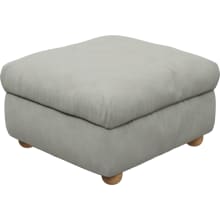 Tully Toorak Pebble Ottoman color Toorak Pebble
