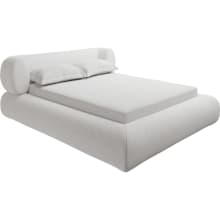 Frankie Bed Noa Fog color Noa Fog
