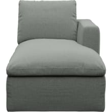 Cloud Deep Chaise Right Module Tribute Storm color Tribute Storm