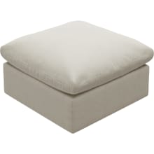 Willow Muse Flax Ottoman color Muse Flax