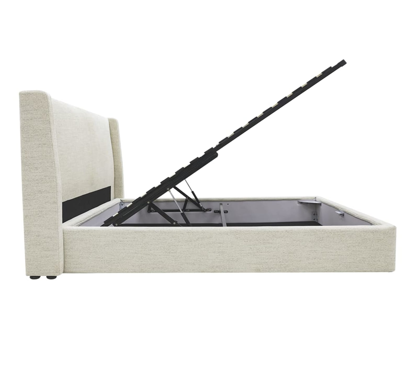 Wing Gas Lift Bed Avon Mineral color Avon Mineral