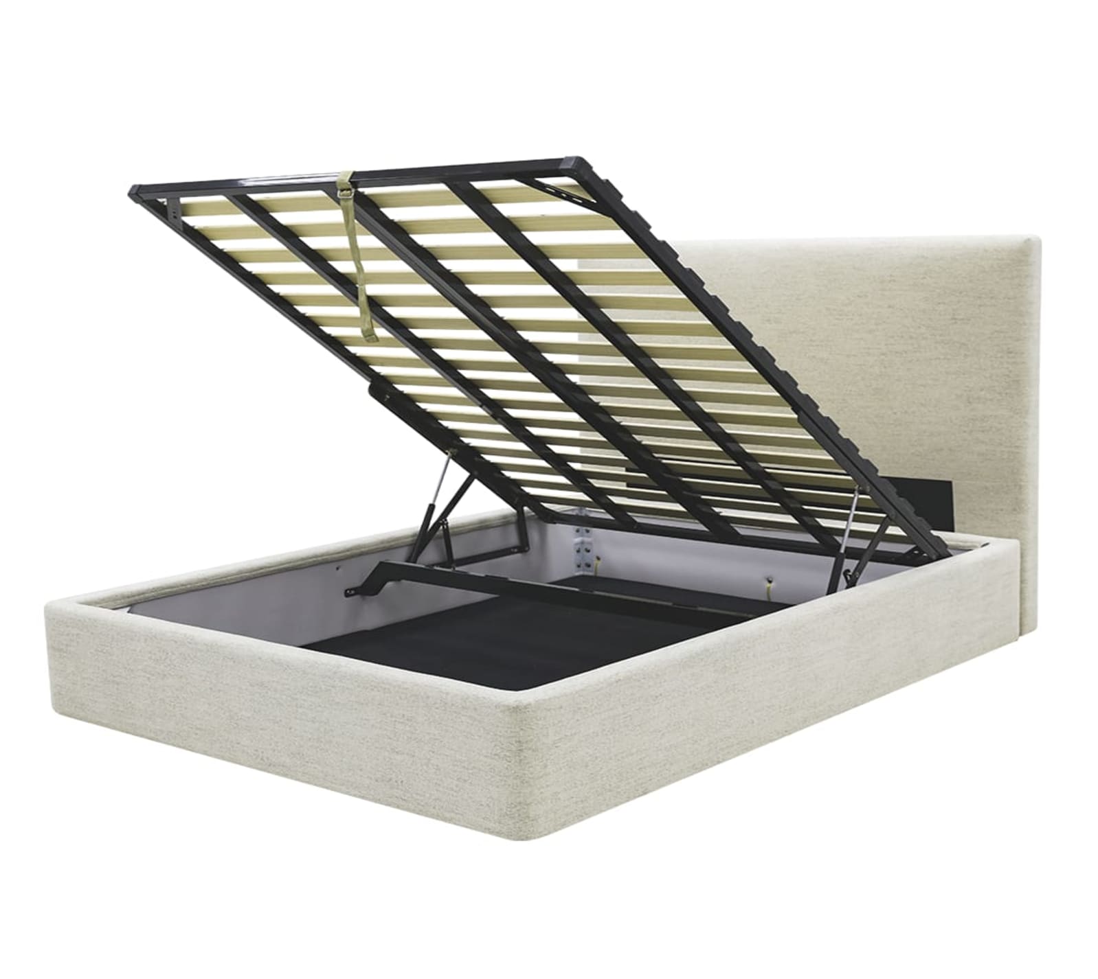 Havana Gas Lift Bed Avon Mineral color Avon Mineral