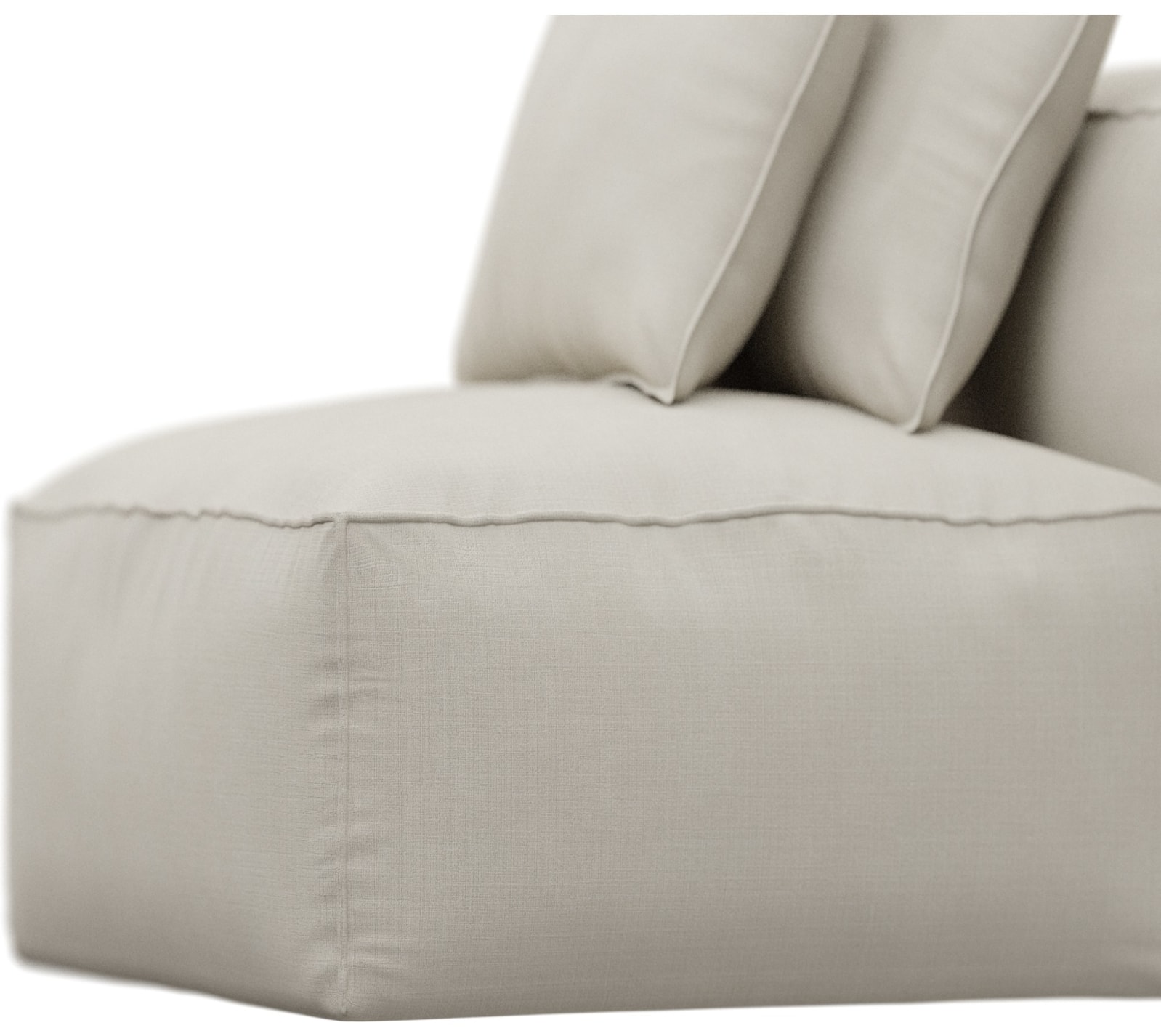 Riley Tribute Shell Module Armless color Tribute Shell