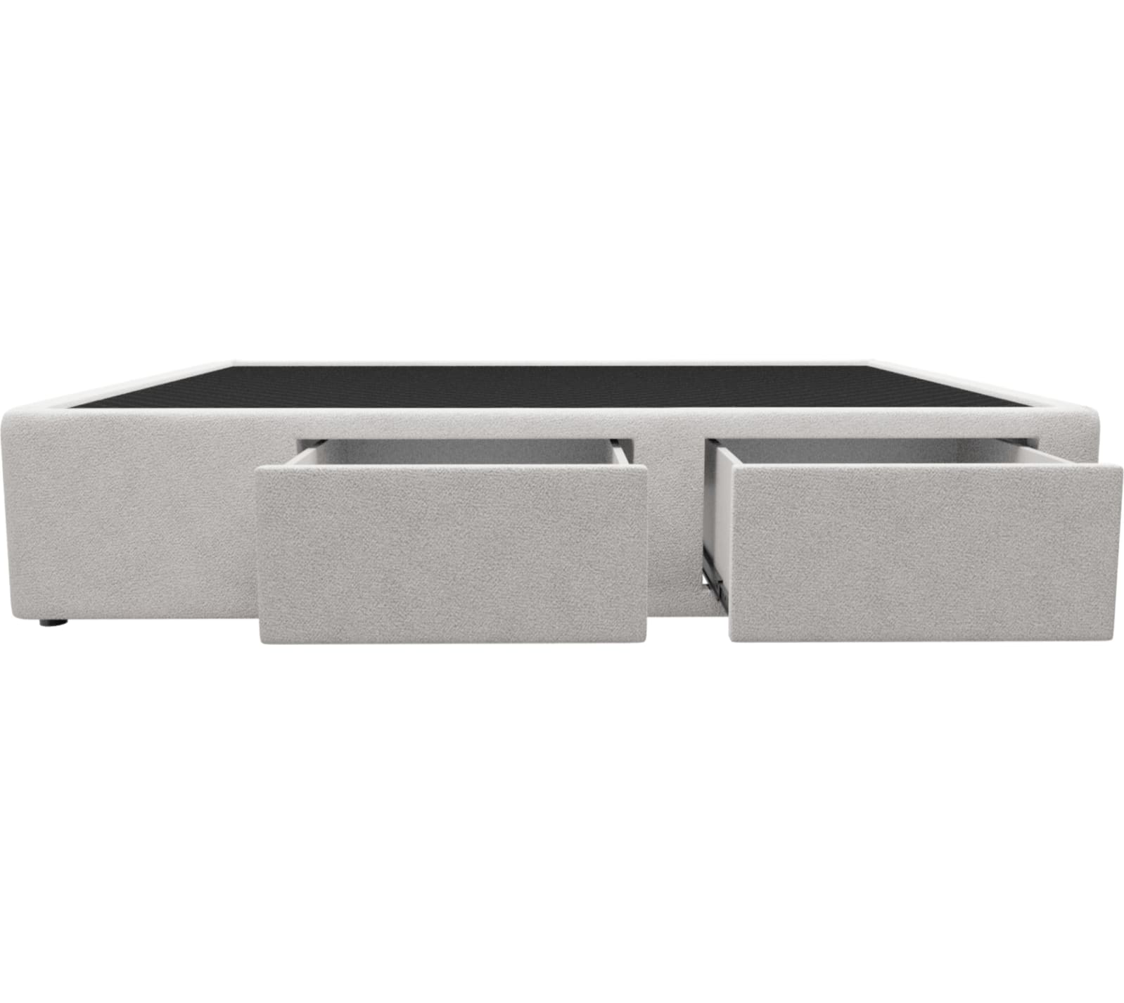Zenith Storage Drawer Bed Base Noa Fog color Noa Fog