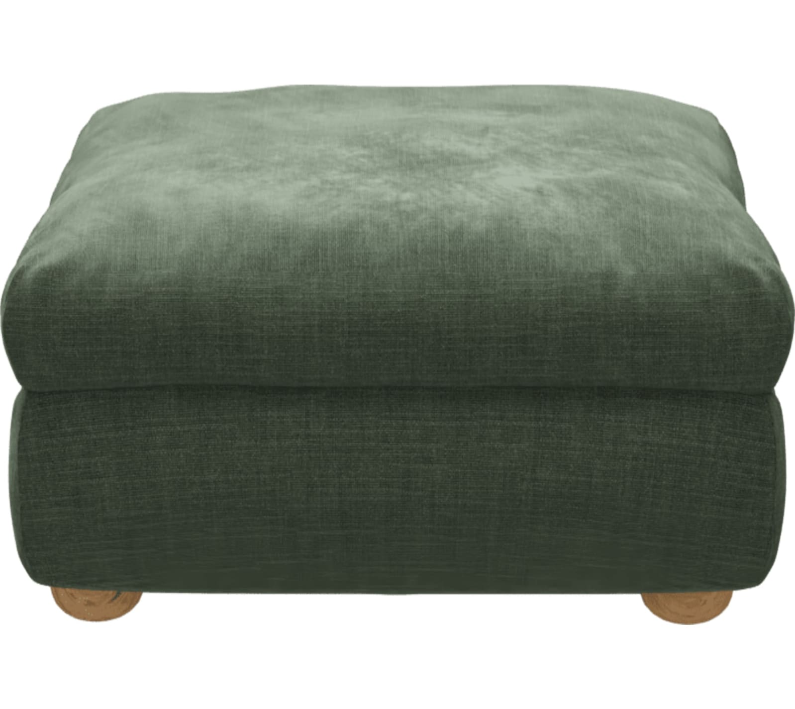 Tully Tribute Dark Jade Ottoman color Tribute Dark Jade