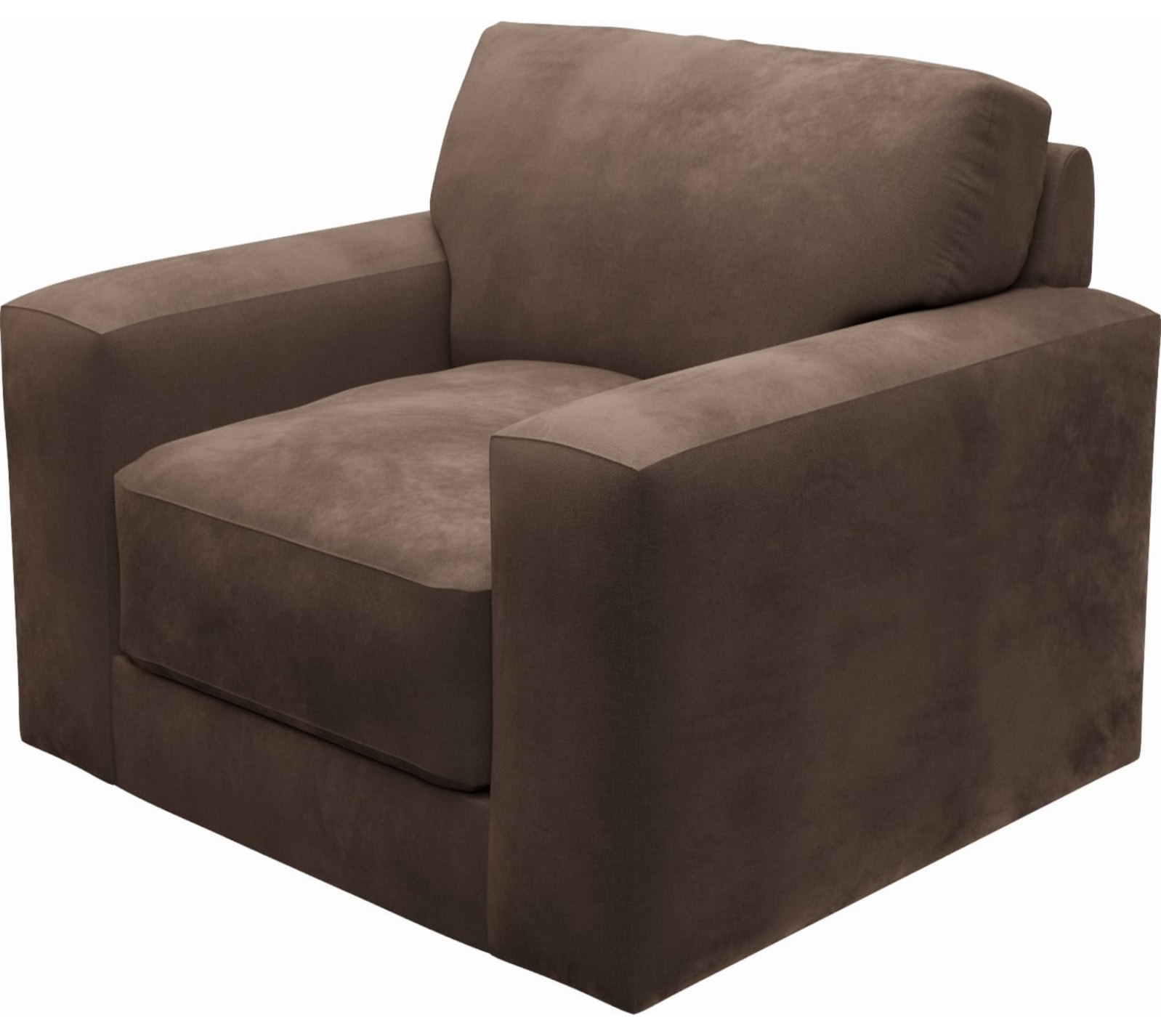 Monica Muse Chocolate Armchair color Muse Chocolate