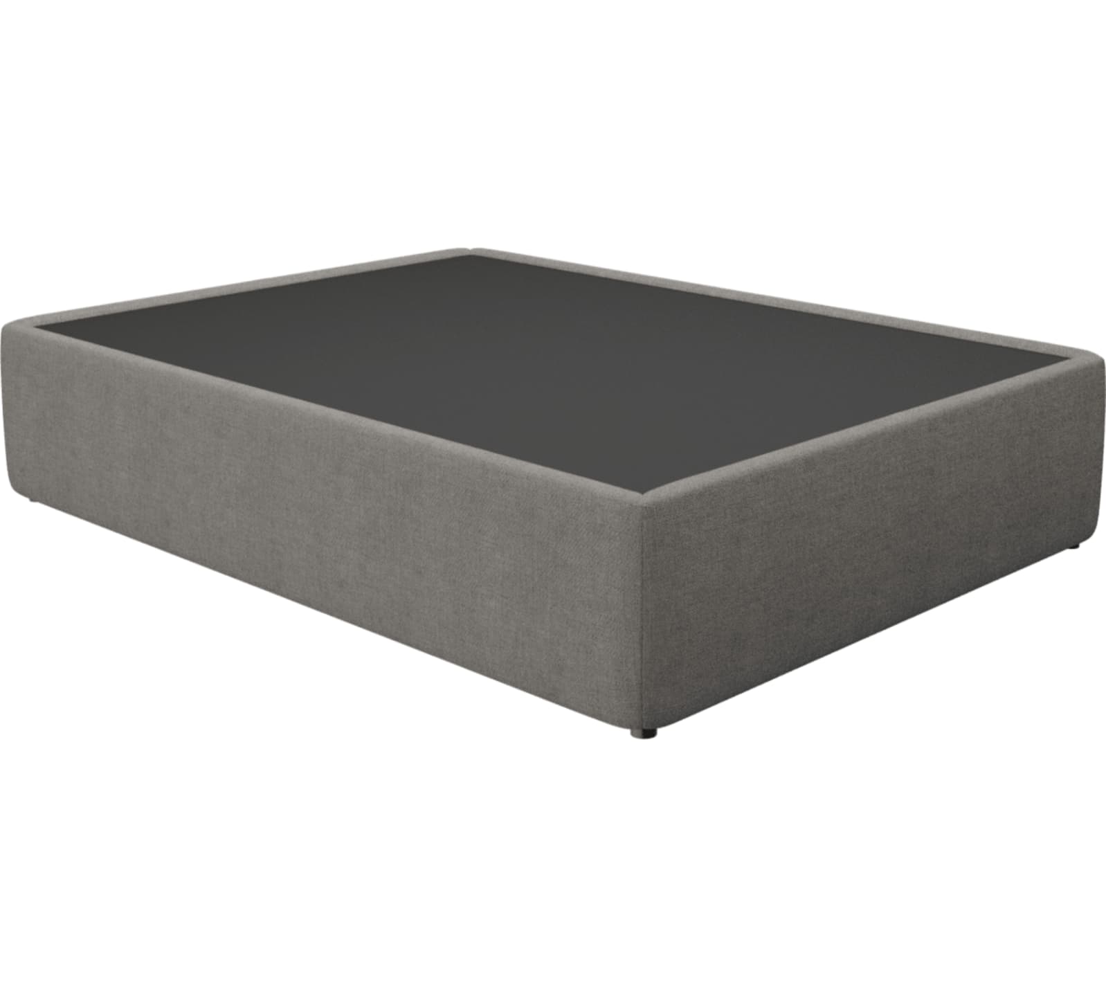 Leo Bed Base Isla Soft Grey color Isla Soft Grey