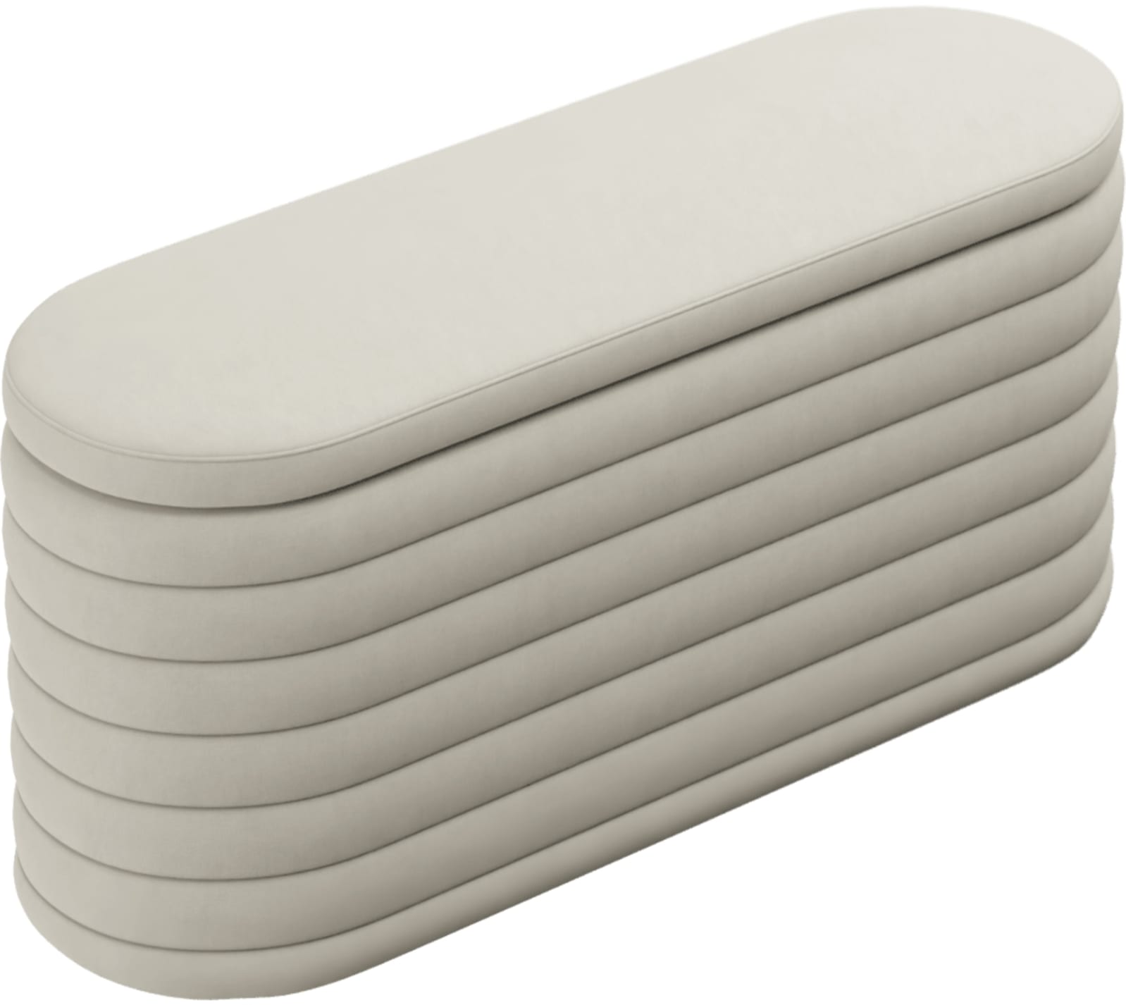 Topia Blanket Box Muse Flax color Muse Flax