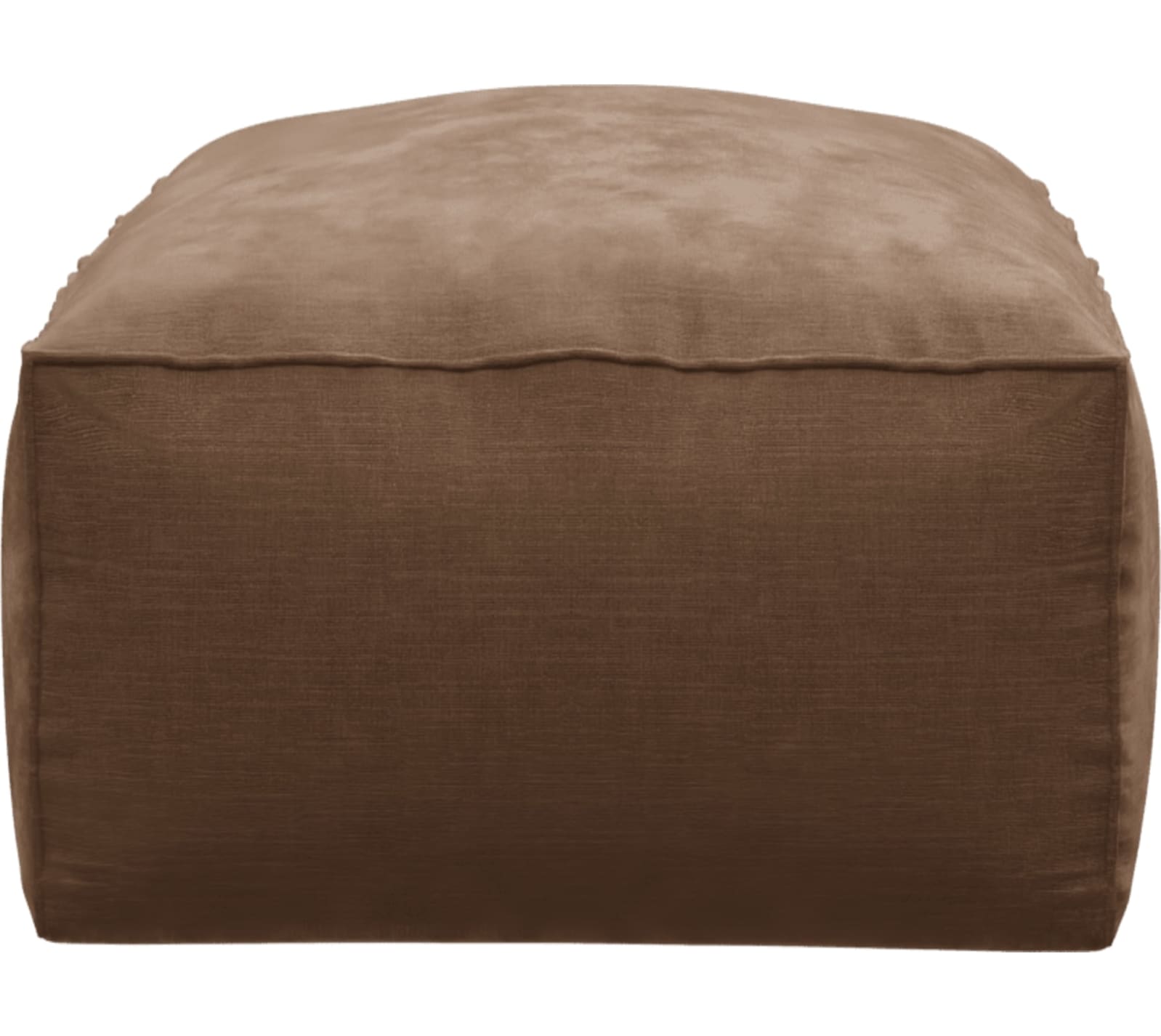 Riley Tribute Chestnut Modular Small Ottoman color Tribute Chestnut