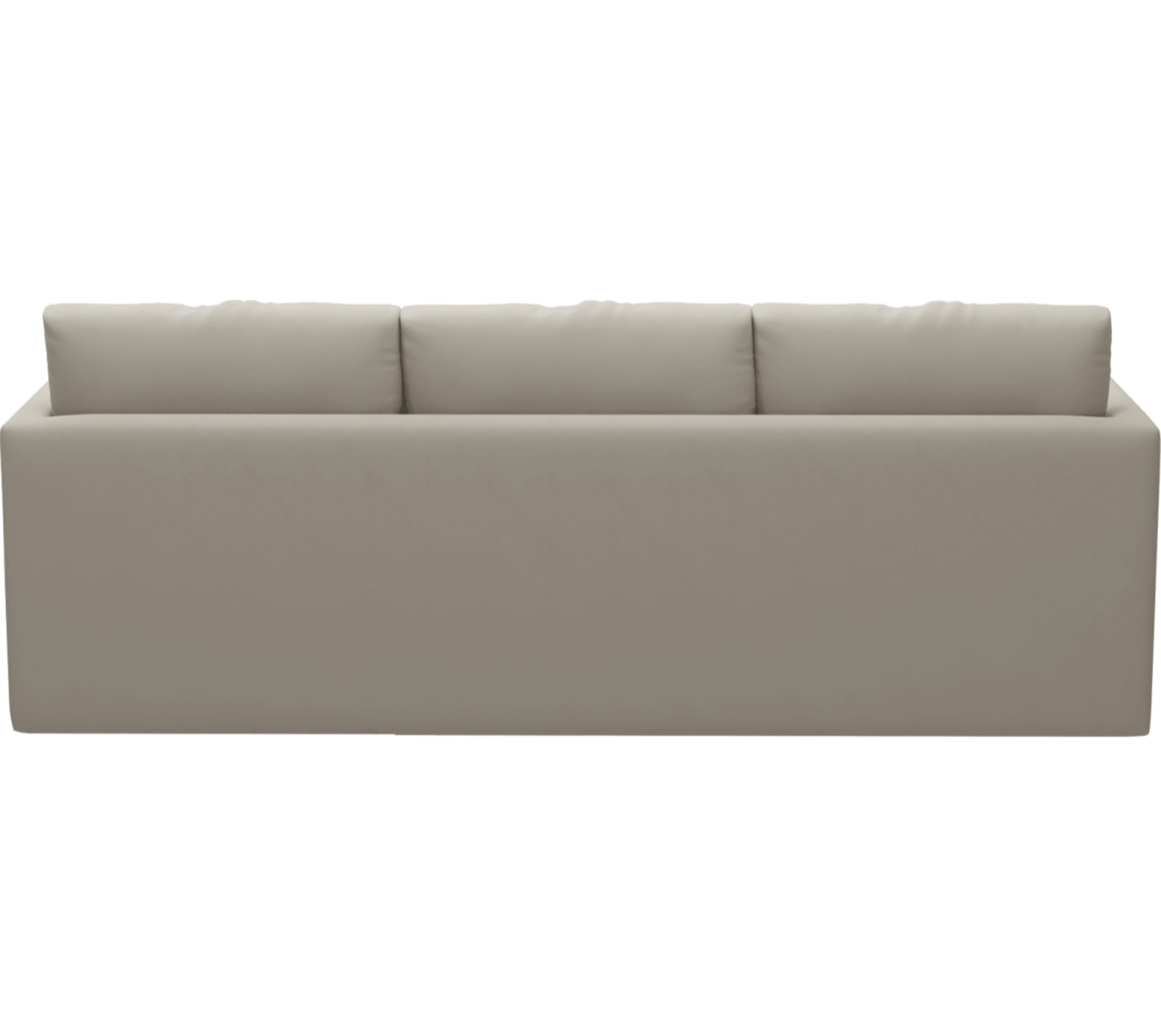 Haven Isla Sea Pearl Chaise Sofa - 3 Seater color Isla Sea Pearl