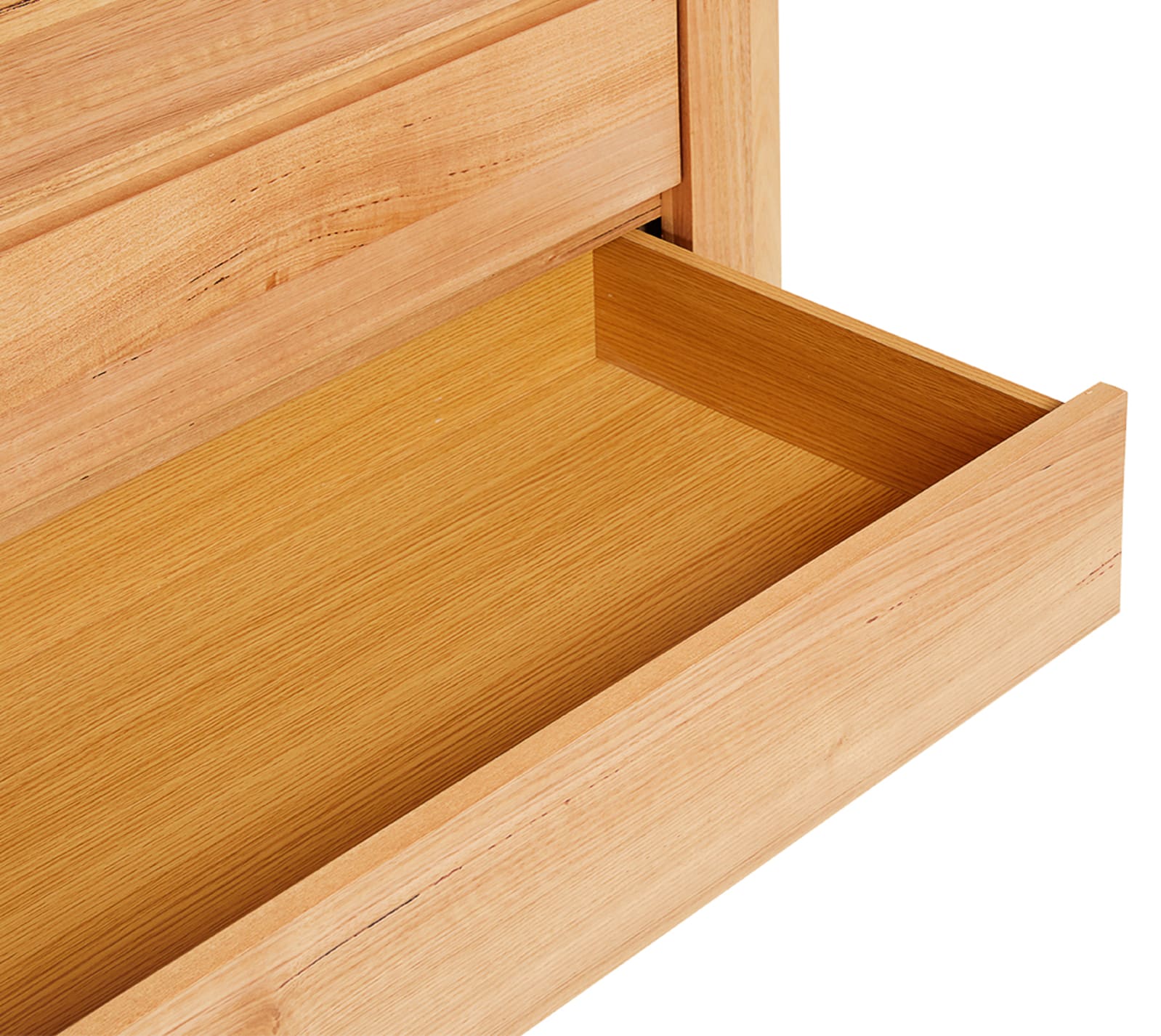 Shop Bellambi Natural Messmate Tallboy - 5 Drawer at Sleeping Giant ...
