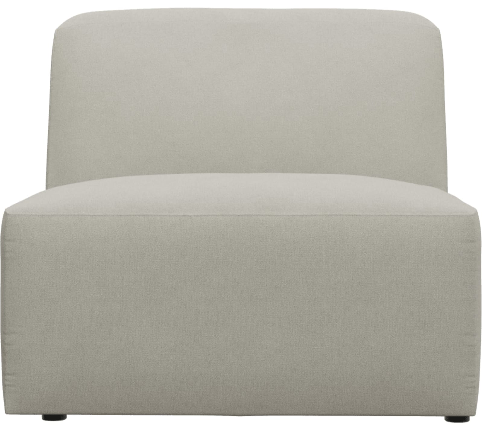Copenhagen California Ivory Armless Chair Sofa Module color California Ivory