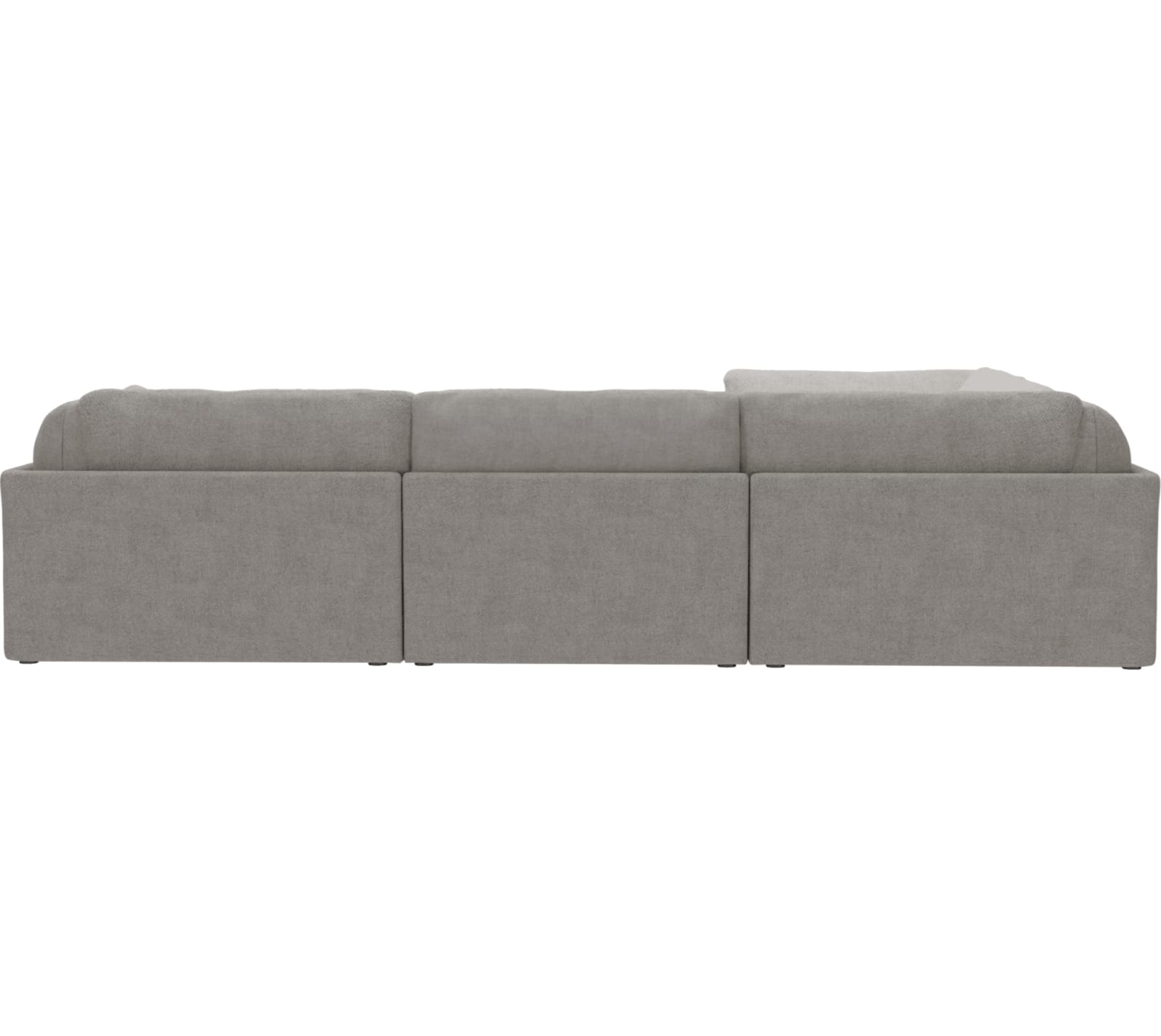 Finley Avon Mineral Corner Sofa - 5 Seater color Avon Mineral