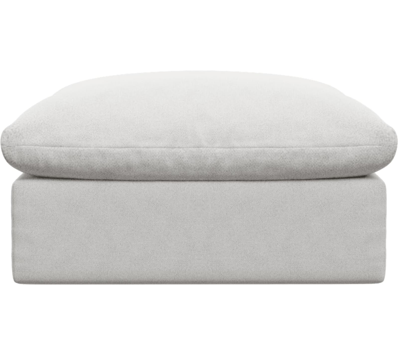 Willow Noa Fog Ottoman color Noa Fog