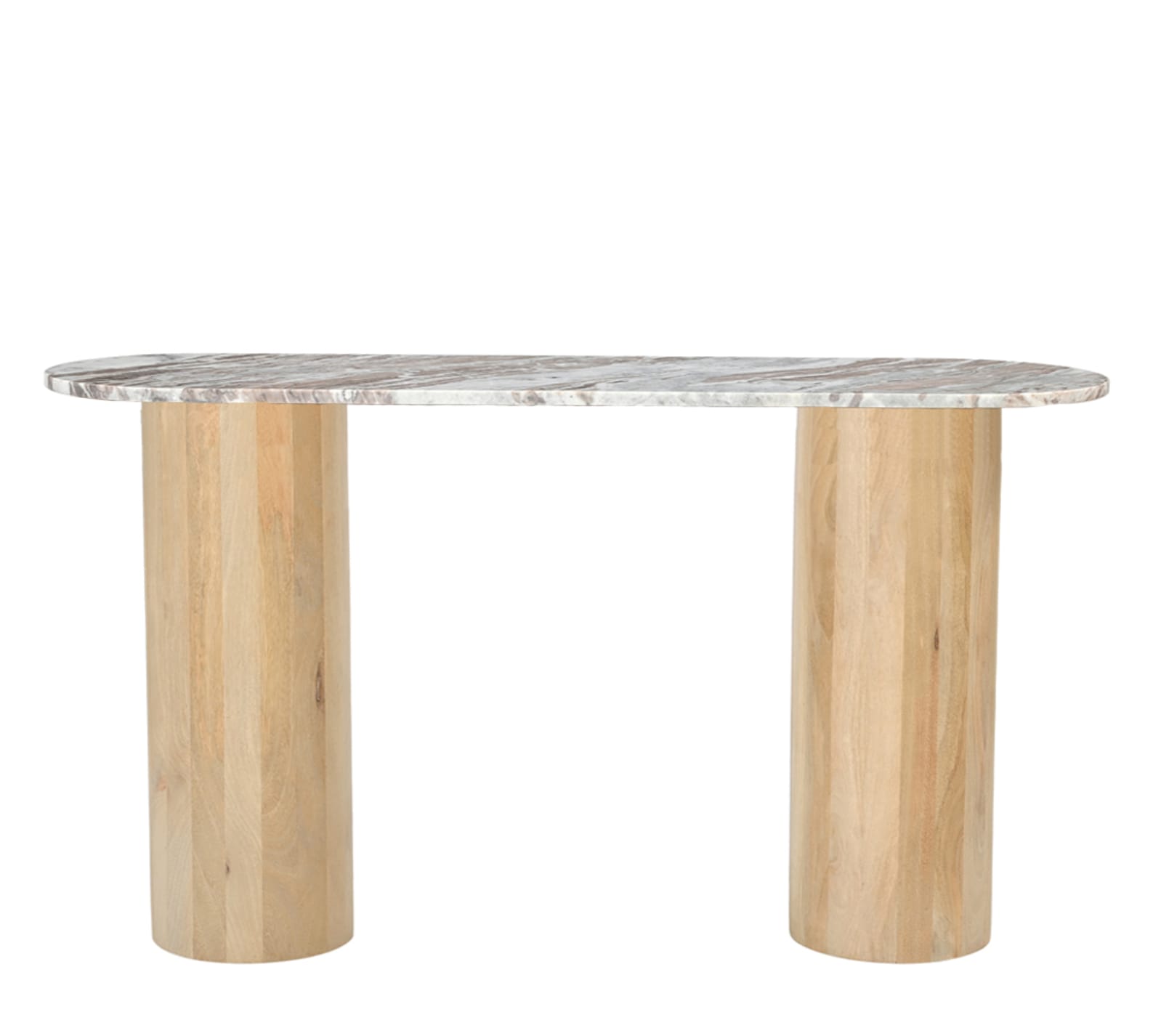 Buy Adara Toronto Marble & Mango Wood Console Table - James Lane Australia