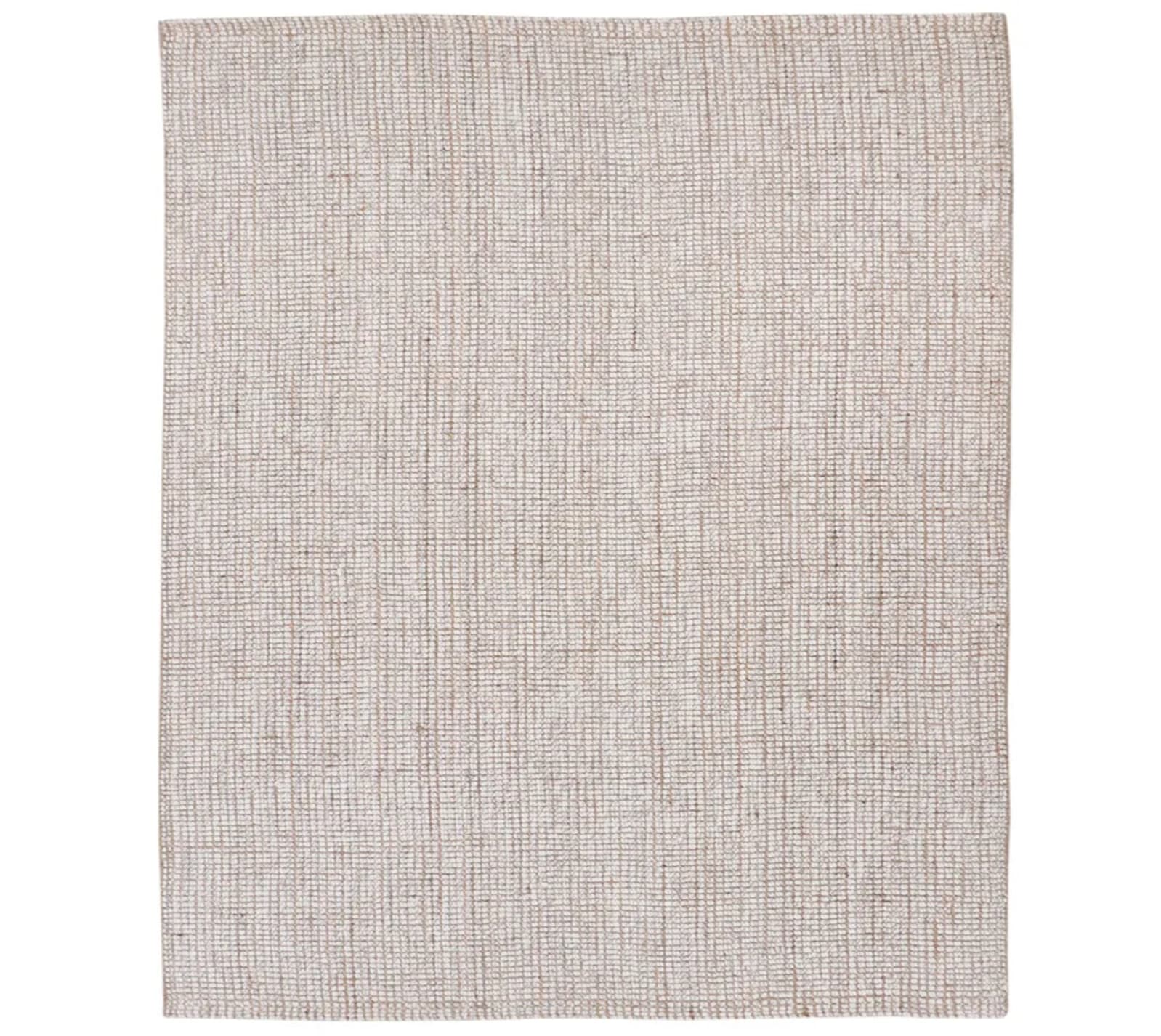 Buy Boucle Wool Rug - Ivory - James Lane Australia