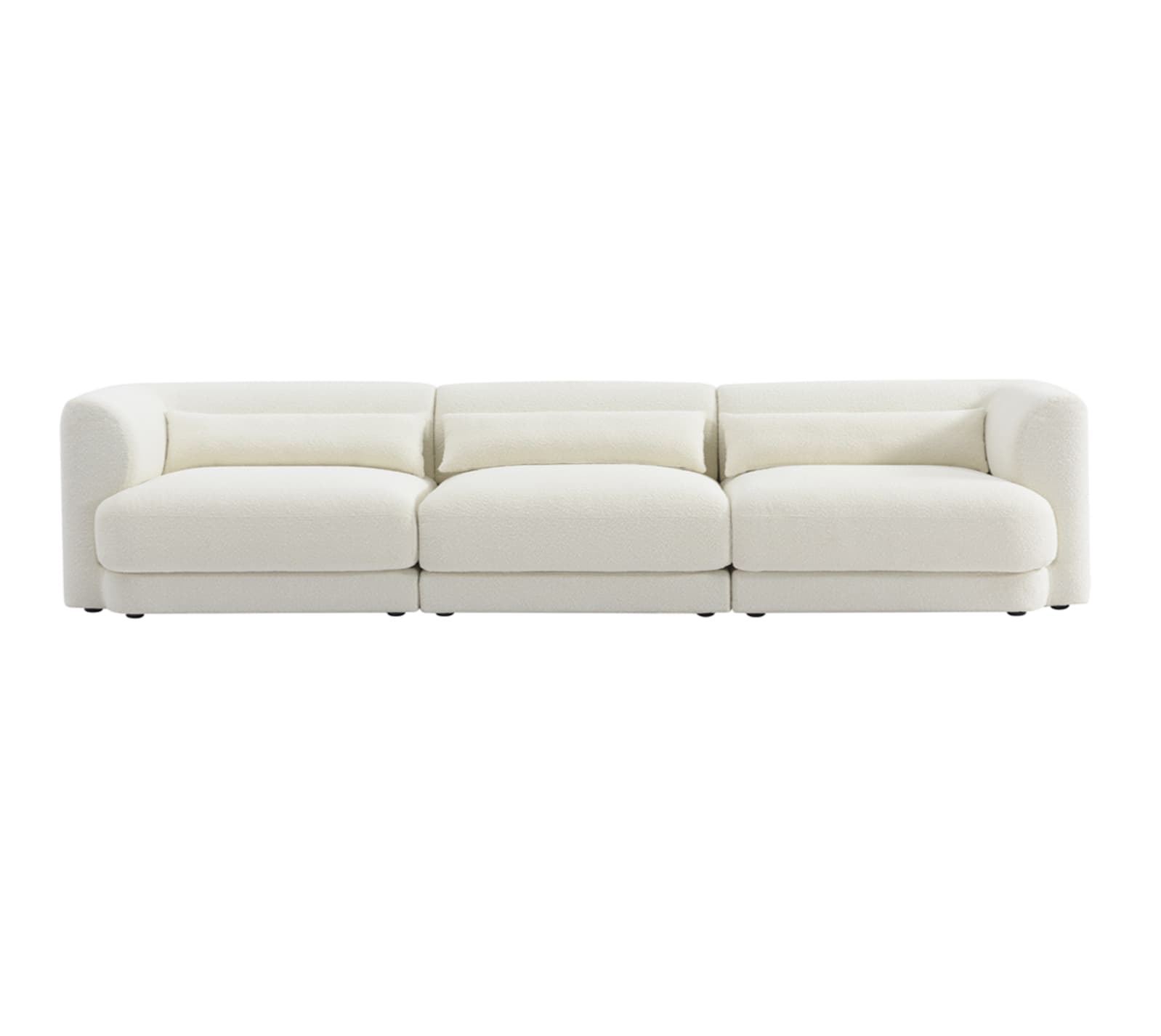 Armless 3 seater sofa hotsell
