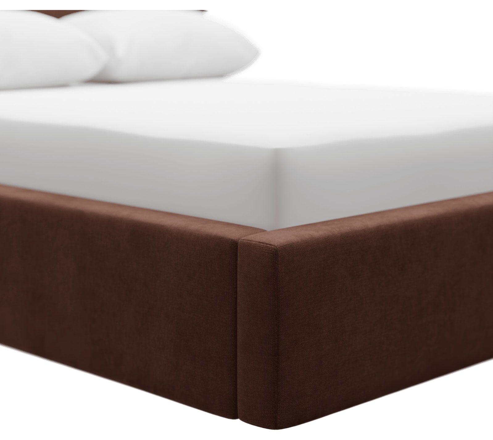 Felix Gas Lift Bed Muse Rust color Muse Rust