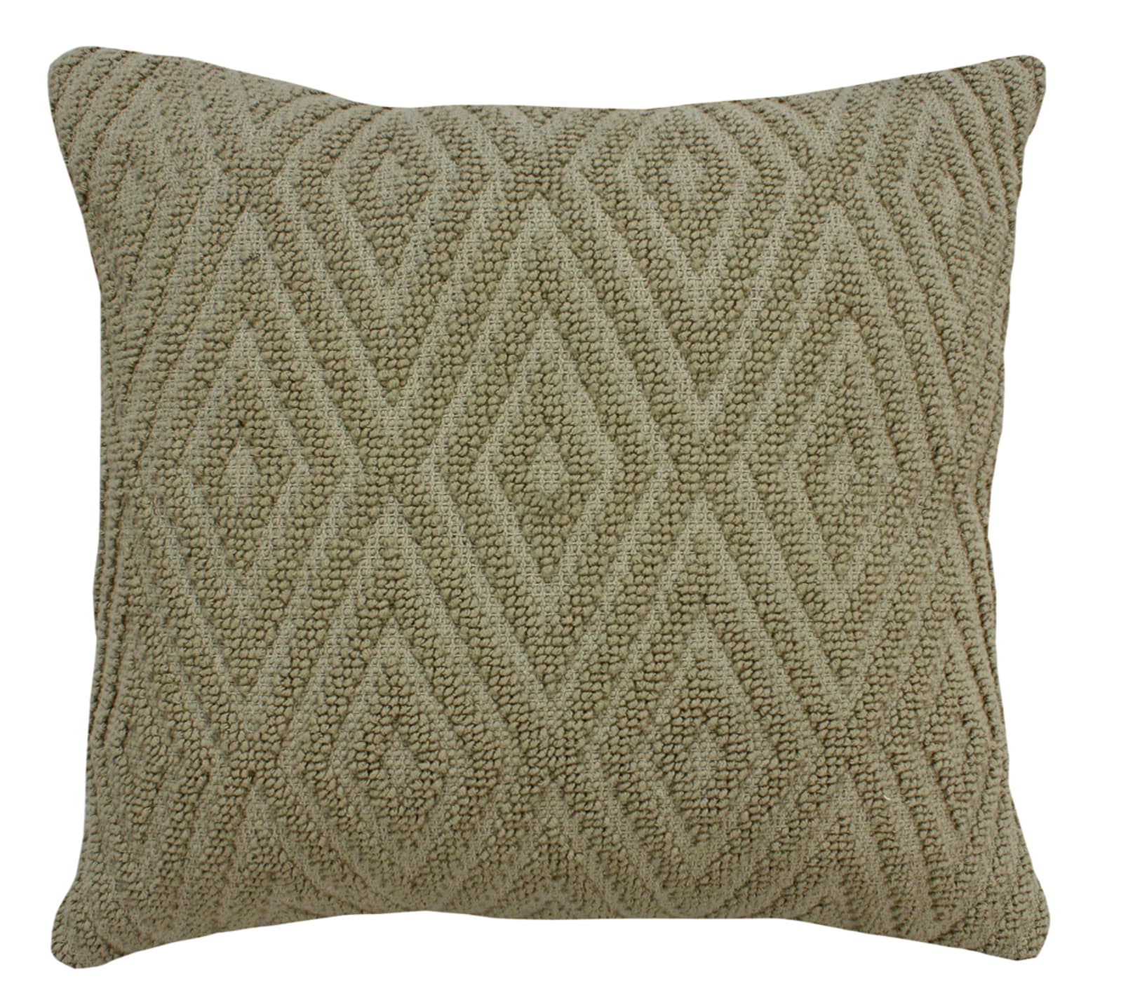Malea Cushion Grey Green - 50cm x 50cm color Grey/Green