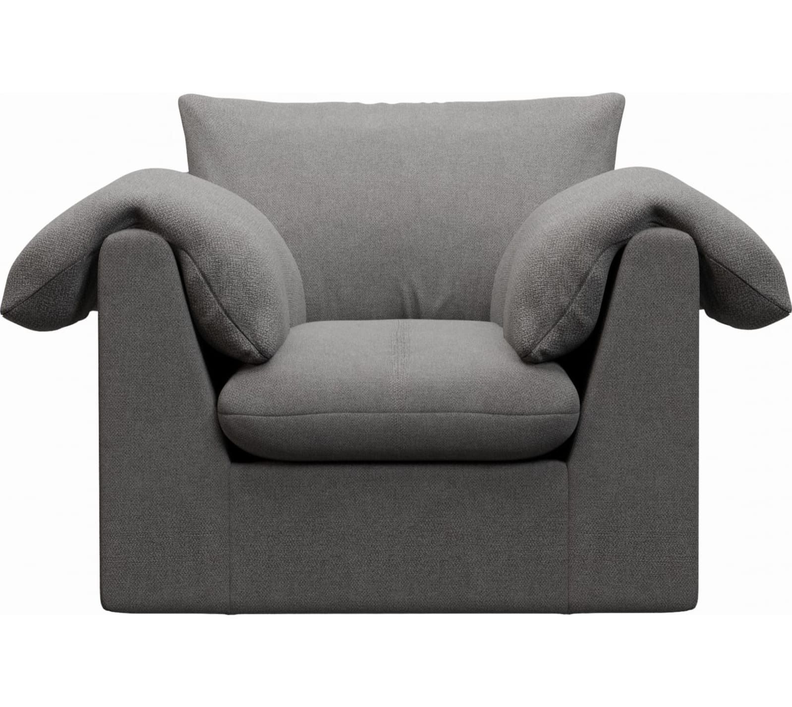 Ludlow California Slate Armchair color California Slate