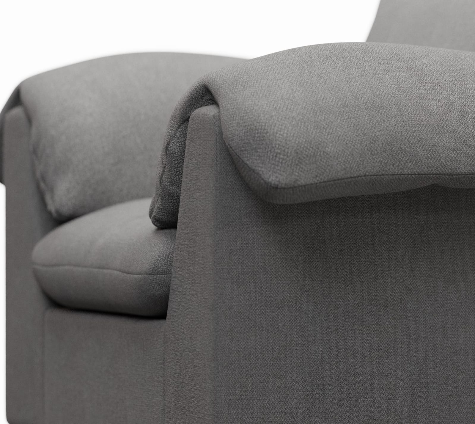 Ludlow California Slate Armchair color California Slate