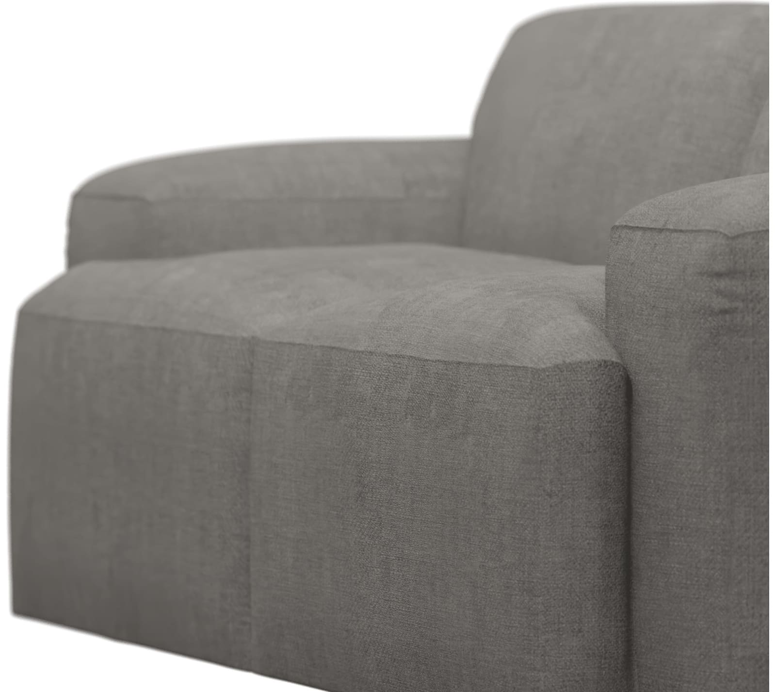 Copenhagen Isla Soft Grey Sofa - 2 Seater color Isla Soft Grey