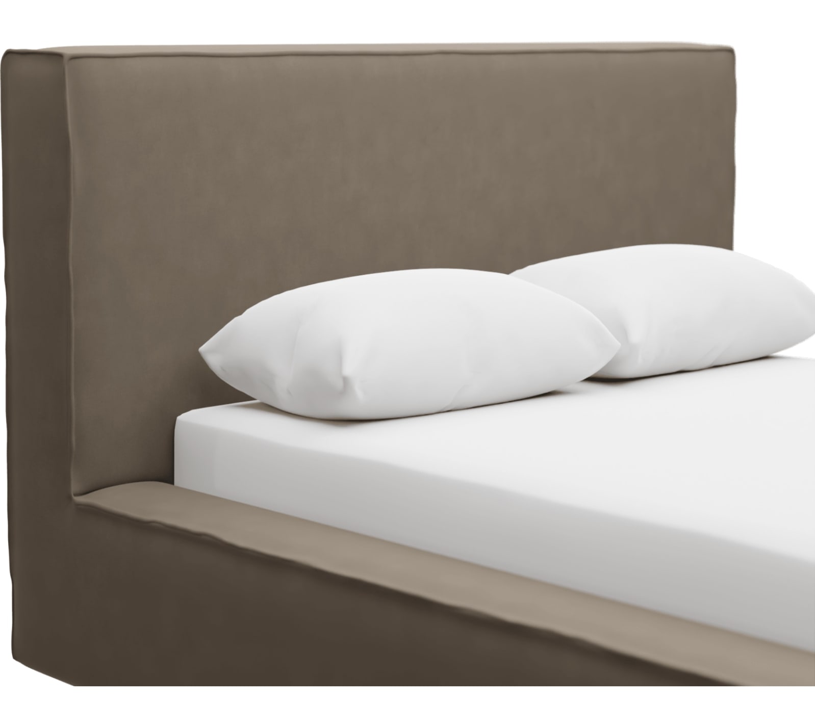 Riley Bed Frame Alles Angora color Alles Angora