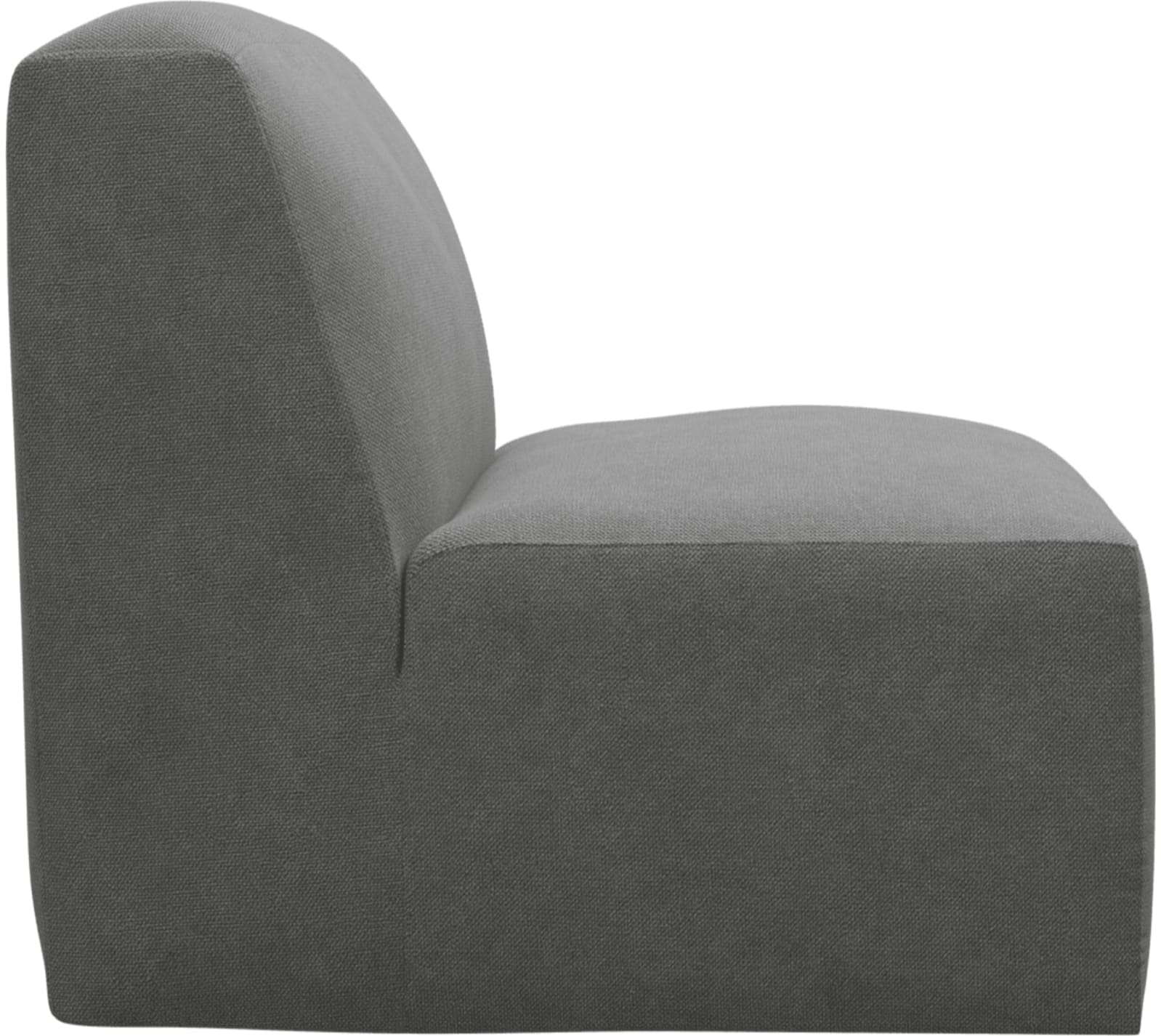 Copenhagen Maya Flint Armless Chair Sofa Module color Maya Flint