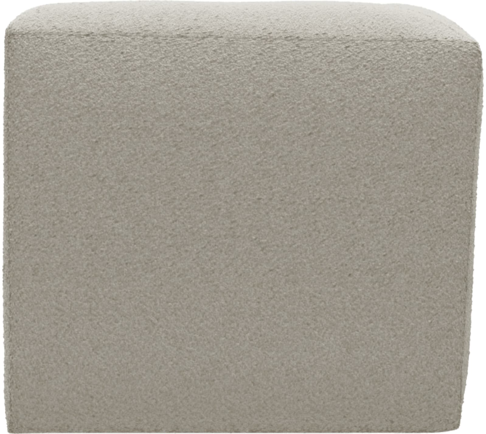 Copenhagen Boucle Ivory Square Corner Chair Sofa Module color Boucle Ivory