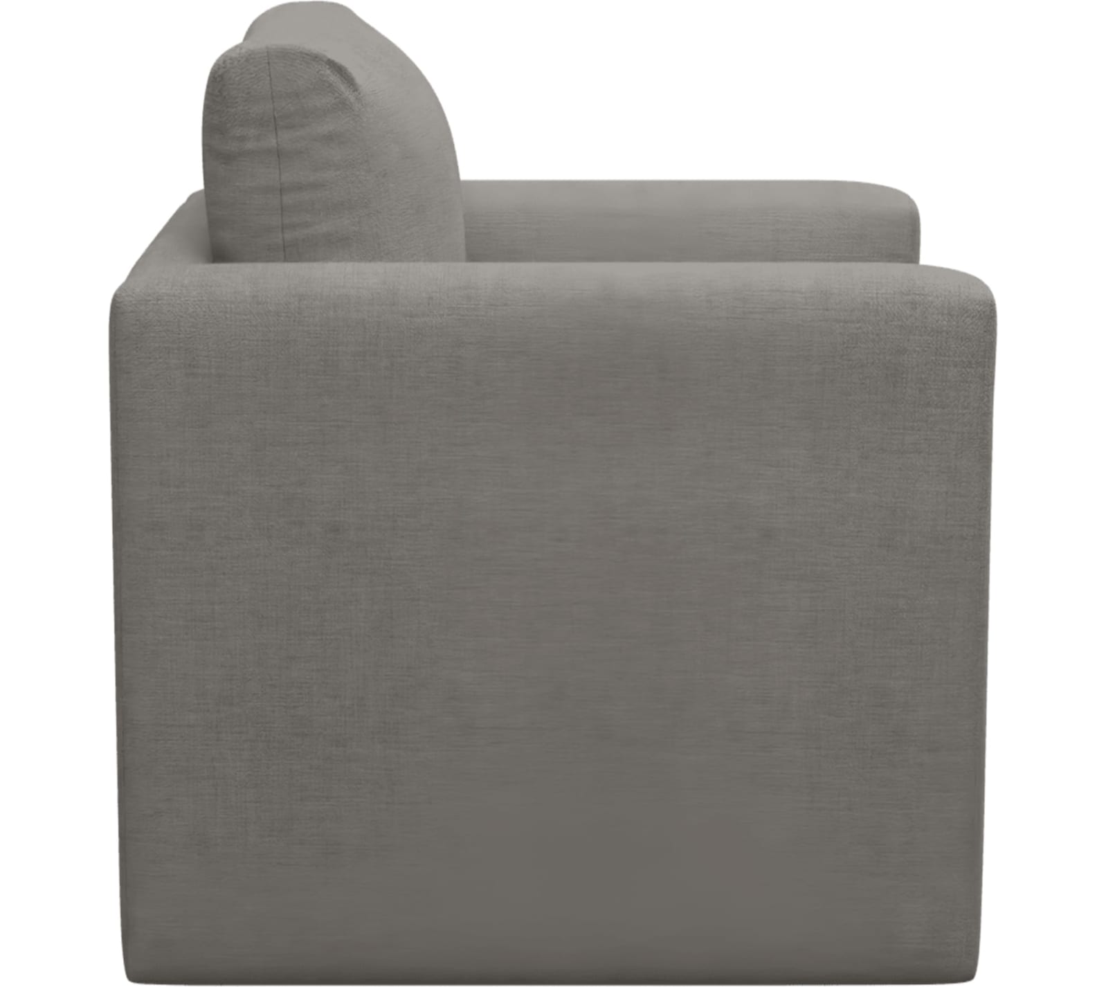 Haven Isla Soft Grey Swivel Chair color Isla Soft Grey